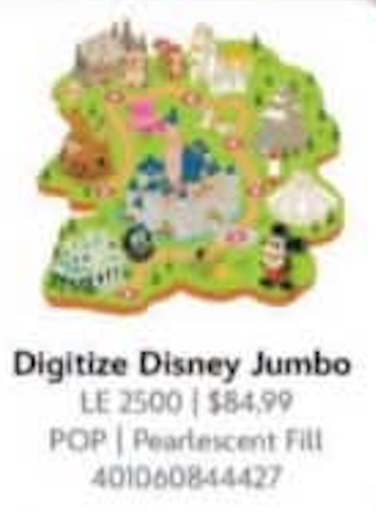 Limited Edition Digitize Disney Jumbo (Expected Release September 15)