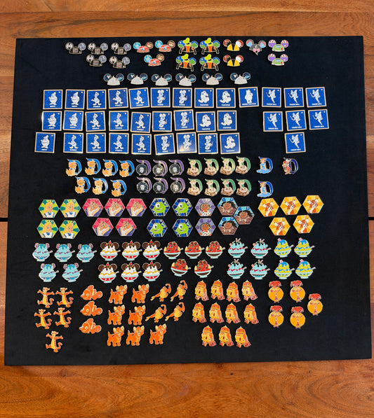Individual Pins: 2026 DLR Wave B Hidden Disney