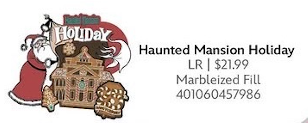 Limited Release Haunted Mansion Holiday Pin (Expected Release August 25)