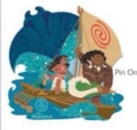 Limited Edition Moana 10th Mini Jumbo Pin (Expected Release November 10)