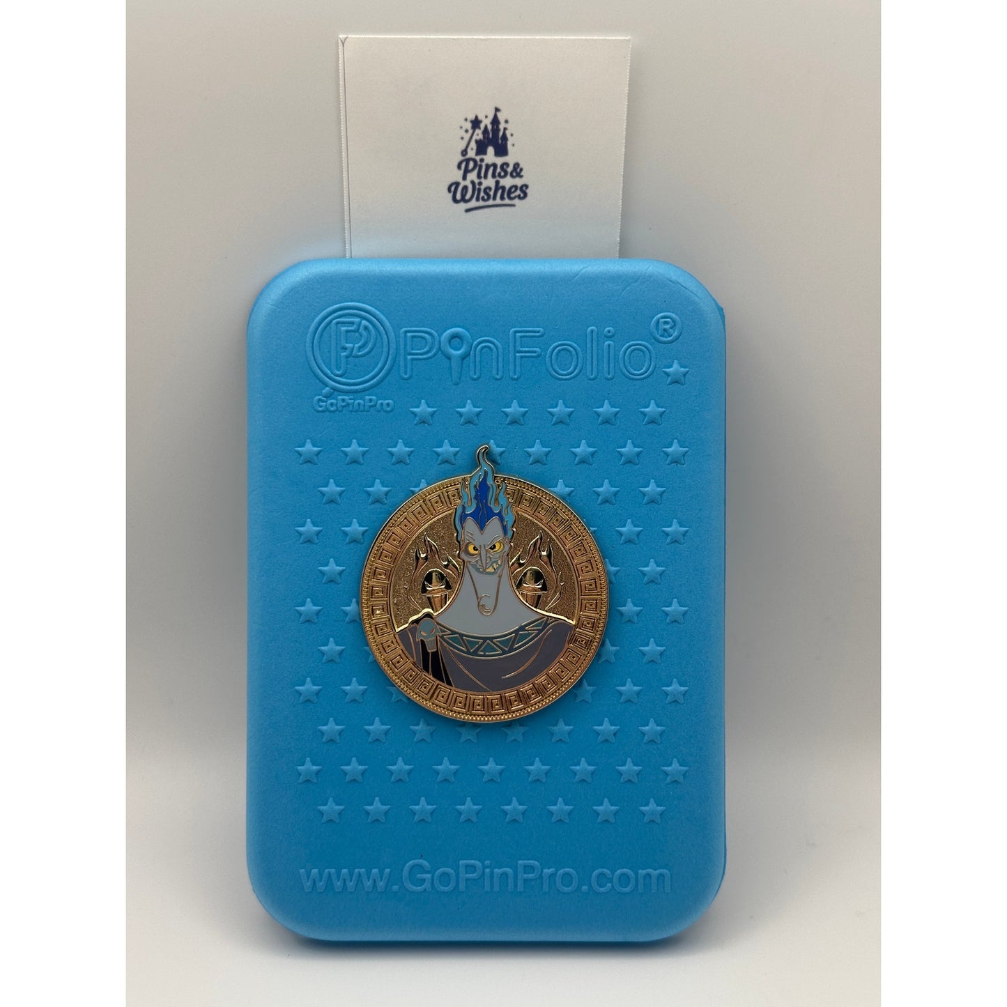 Pin on blue Board Disney Hercules Coin Blind Box Pin - Hades