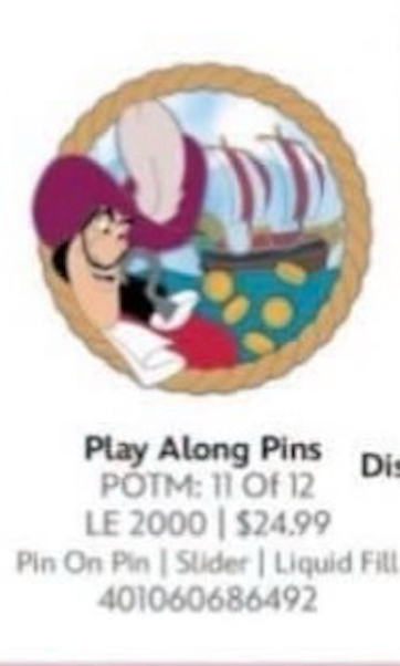 Limited Edition Play Along Pin (Expected Release November 24)