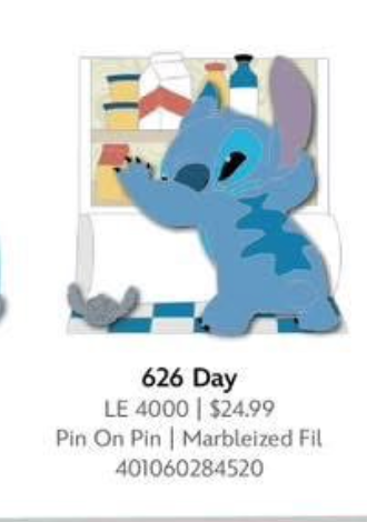 Limited Edition - 626 Day Stitch at the Fridge (Expected Release June 26)