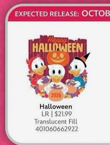 Limited Release 2026 Haloween Ducks Huey, Dewey, Louis (Expected Release October 13)