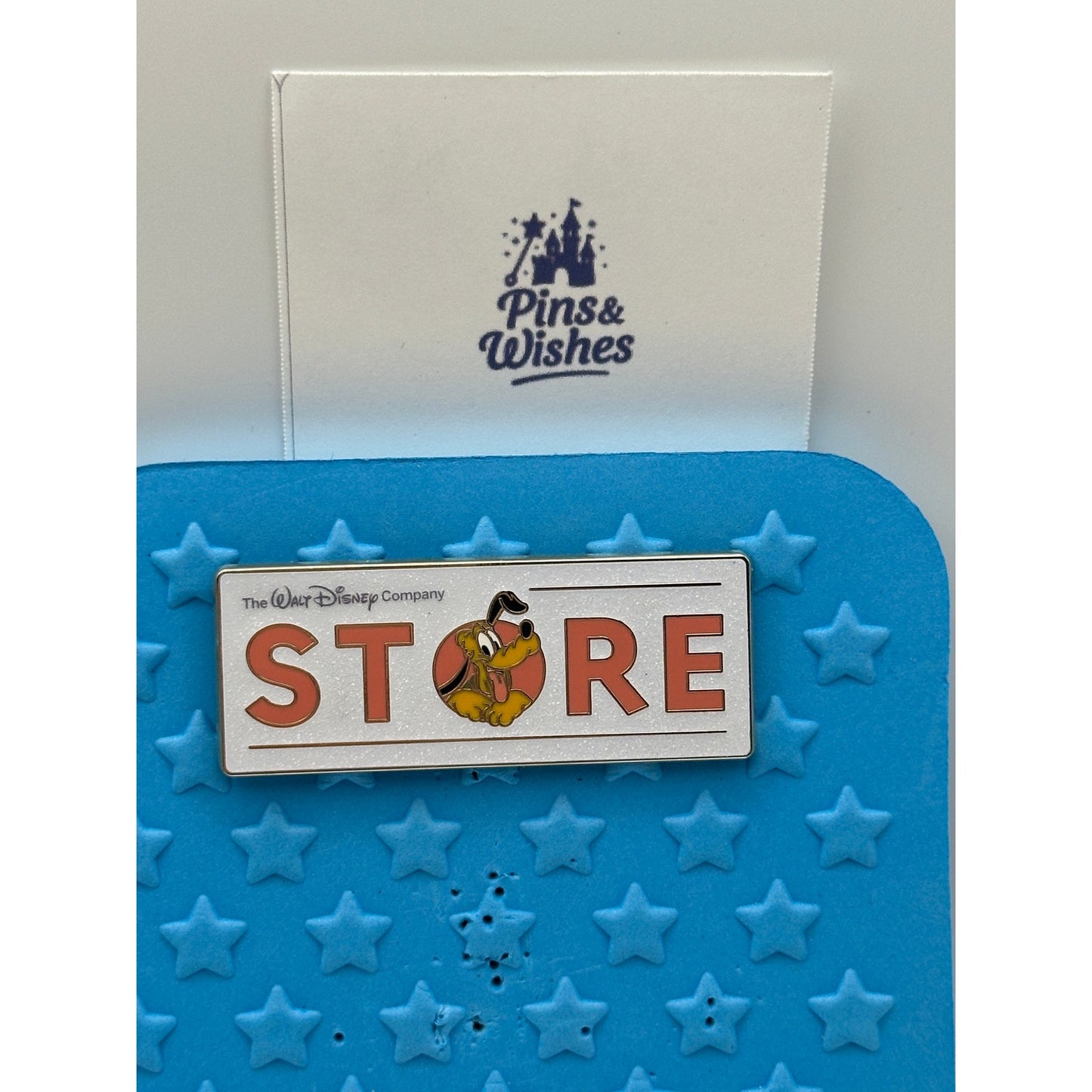 Disney Pluto Pin – TWDCS Mystery Pin Employee Center Store Logo DEC