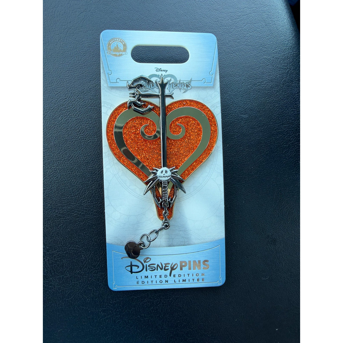 Disney Pin Kingdom Hearts Halloween Town Pumpkinhead Keyblade Jack NBC 10/12