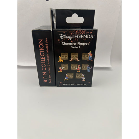 One Unopened Box - Disney Legends Plaque Pin Series 2 TWDCS / DEC