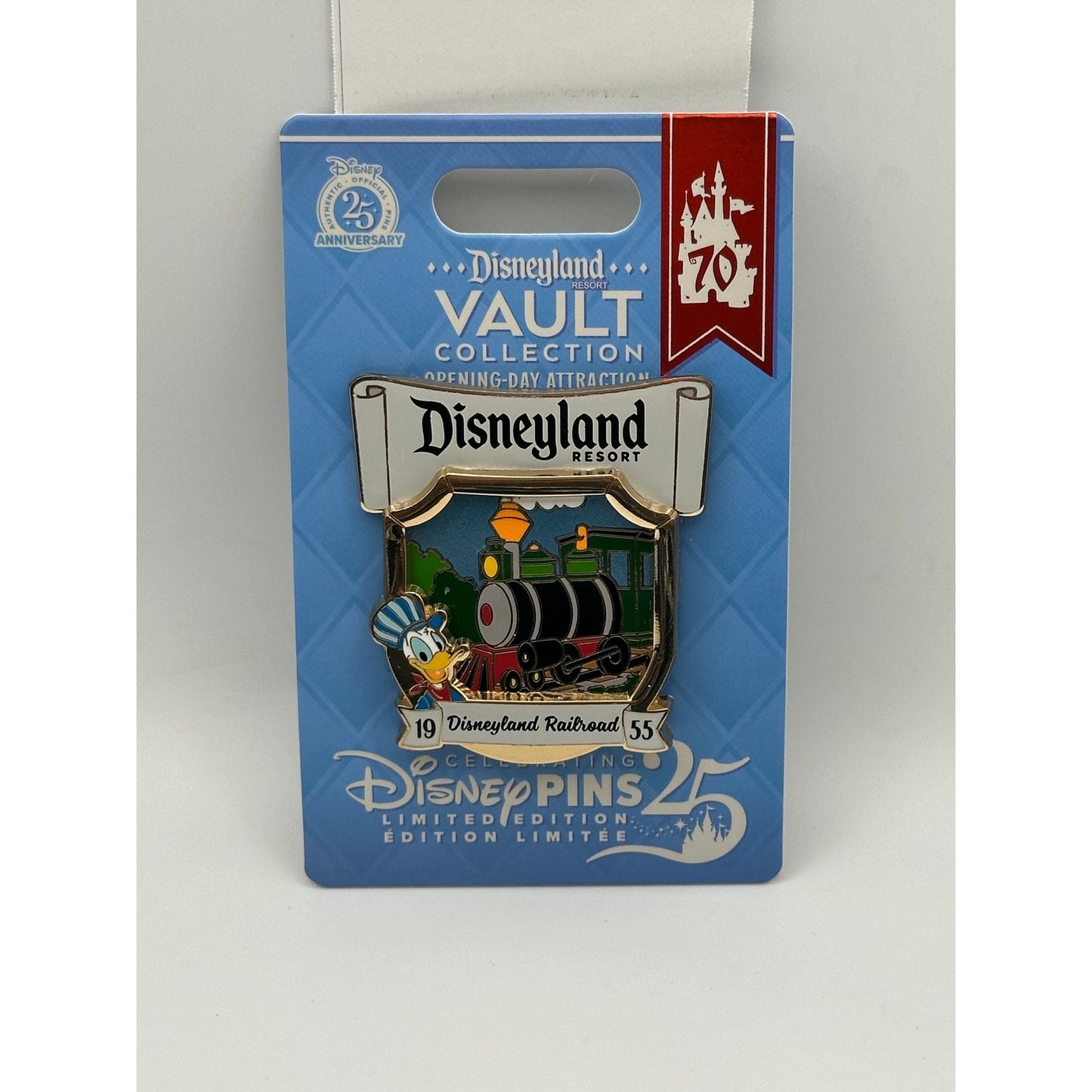 Disneyland Railroad - Donald - Disneyland Vault Opening Day Attractions - LE4000