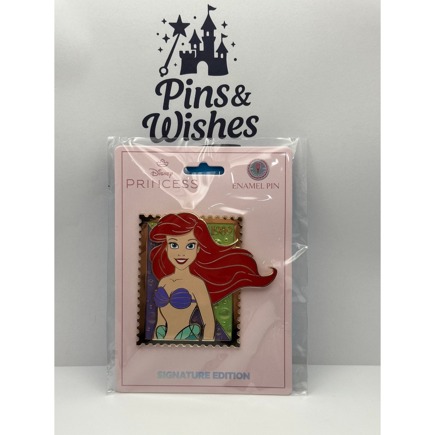 Pink A La Mode (PALM) Royal Stamps - Ariel Signature Edition 400 Little Mermaid