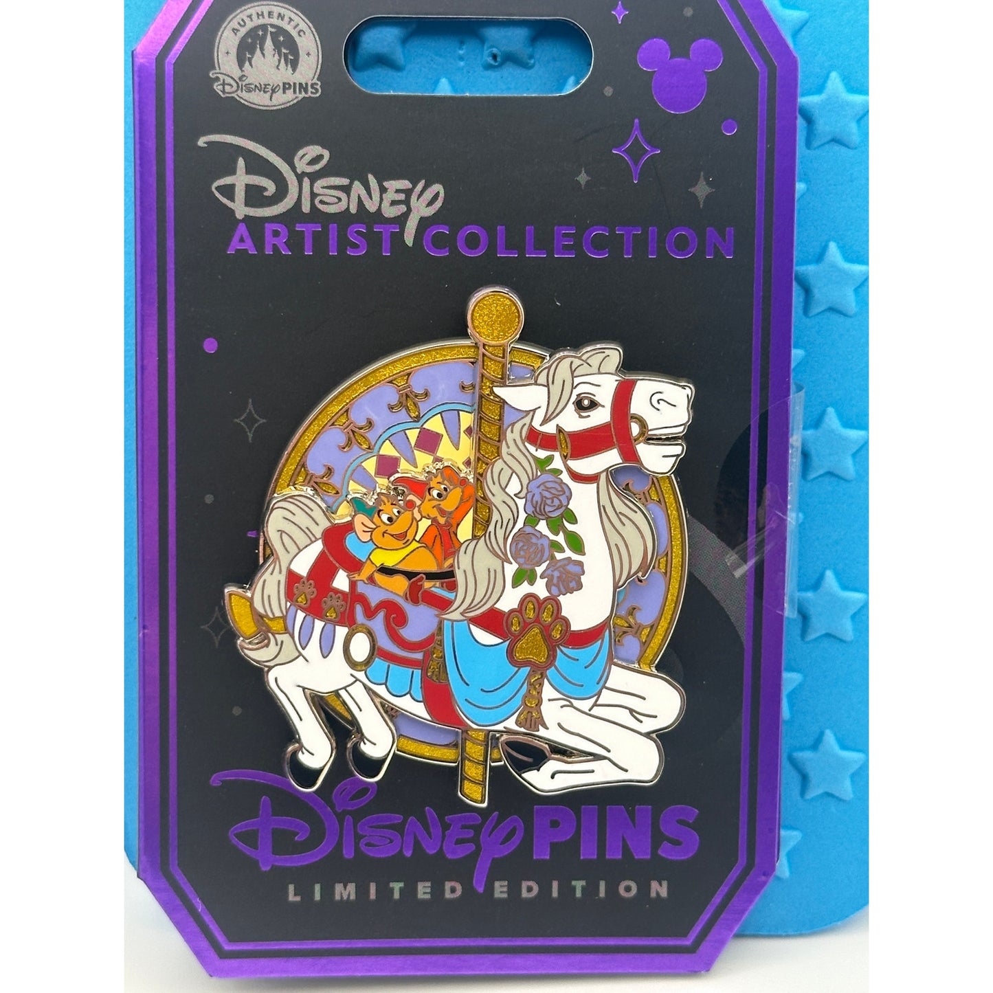 Carousel Horse with Jaq and Gus - Disney Artist Collection 2026