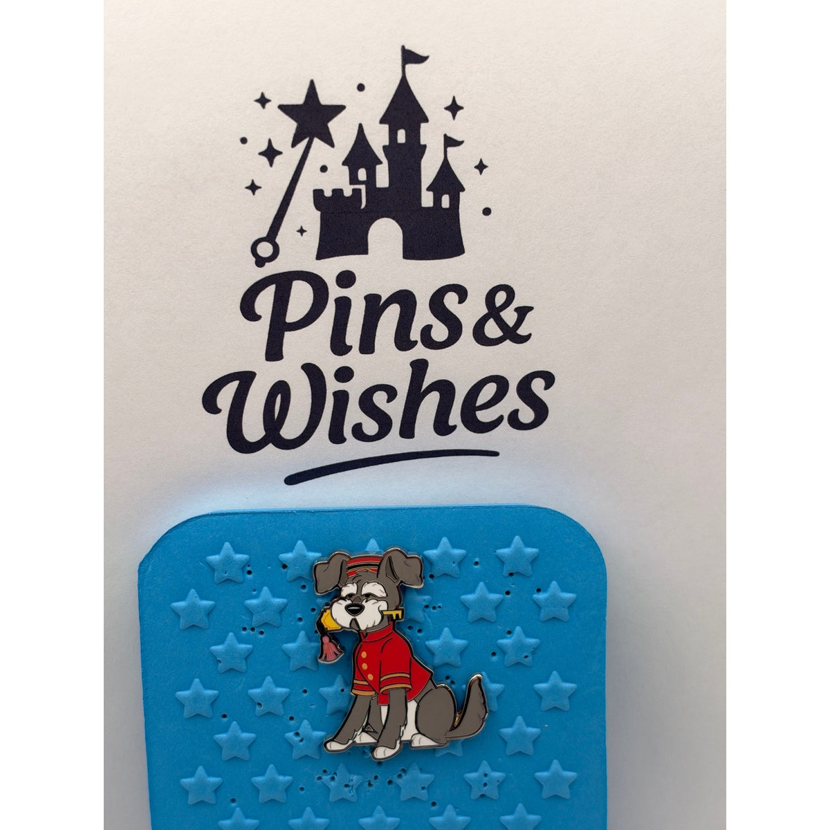 Disney Cats & Dogs in Halloween Costumes Pin - Jailer Dog as Hotel Bellhop