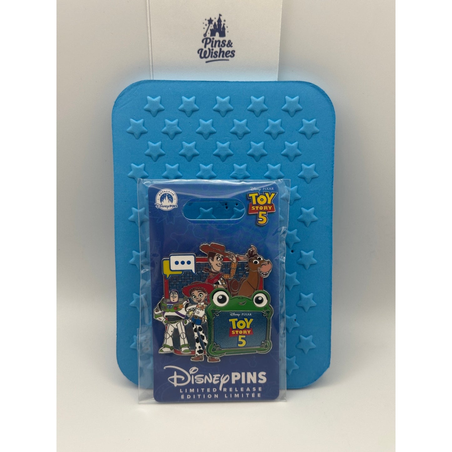 Toy Story 5 Pin Cast and Logo - Limited Release Disney