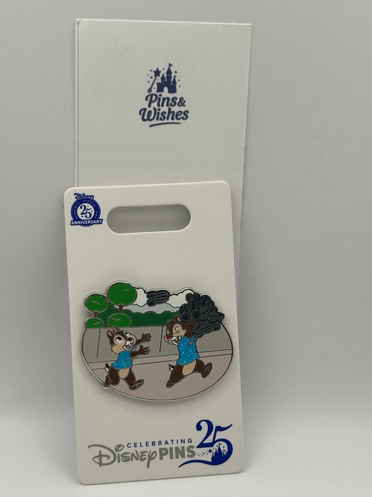 Chip & Dale 25th Anniversary Trading Pin