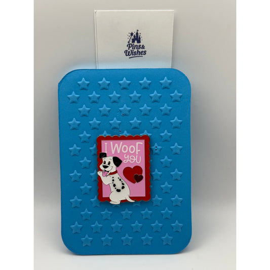 Lucky - I woof you Happy Valentine's Day Mystery Pin