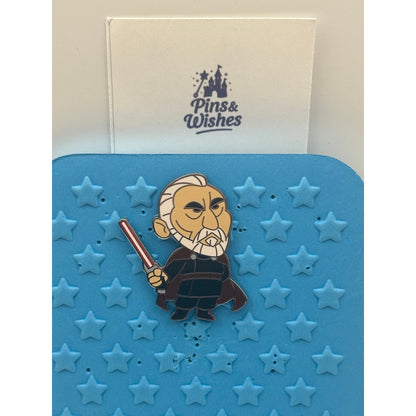 Count Dooku - Light Side vs Dark Side Mystery Pin - Pins and Wishes