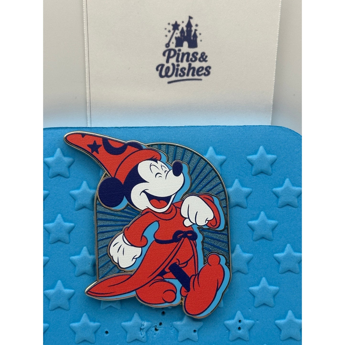 Sorcerer Mickey Pin - Fantasia - D23 Gold Member Pin 2025