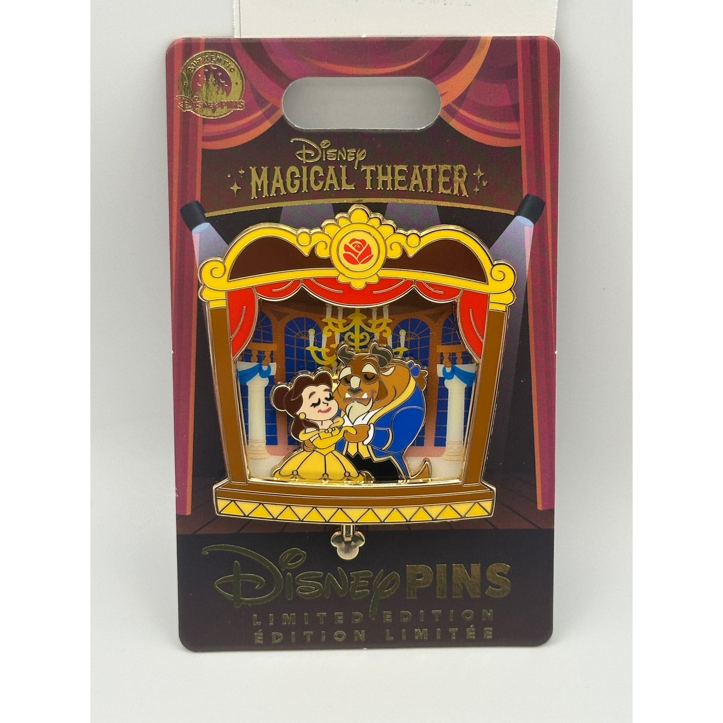Beauty and the Beast Magical Theater Disney Pin - Limited Edition LE 4500