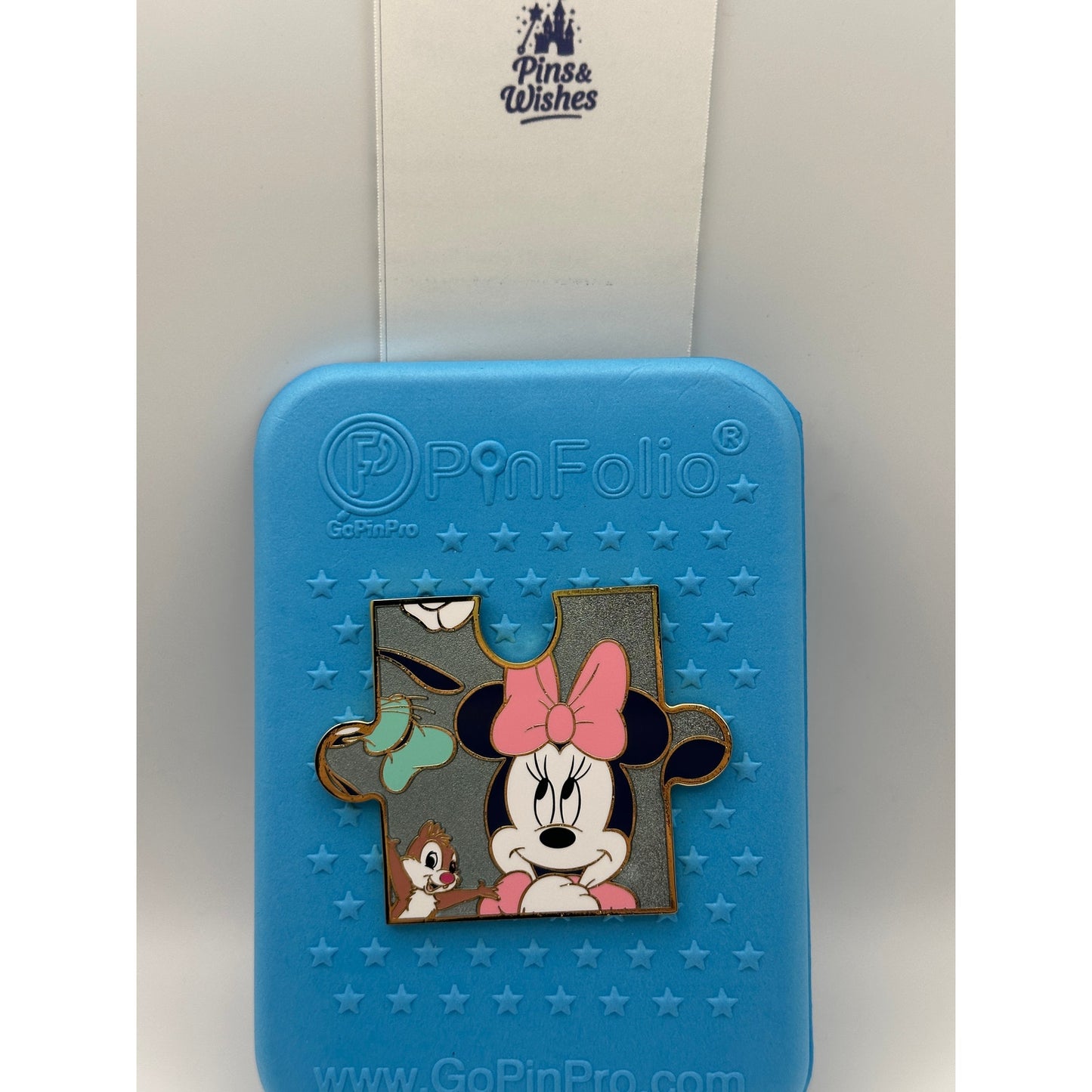 Minnie Boxlunch Pin - Disney Mickey Mouse & Friends Puzzle Pieces