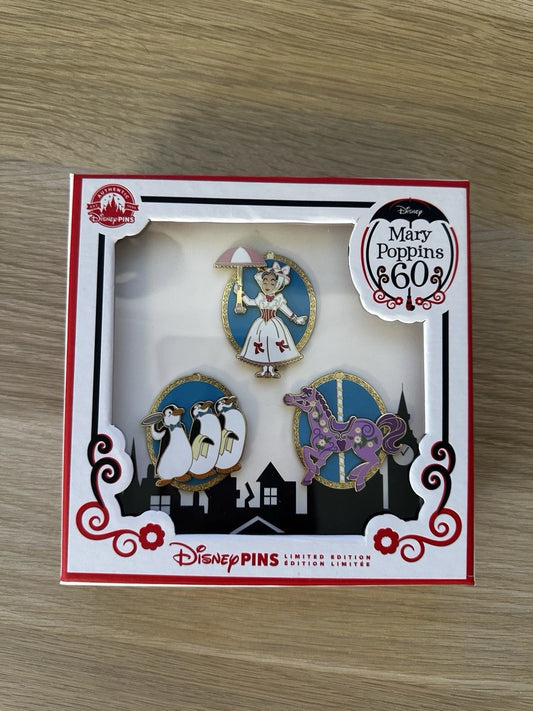 Disney Mary Poppins 60th Anniversary Pin | Limited Edition | Pins and Wishes