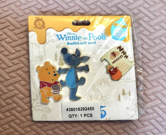 Disney Winnie the Pooh and Woozle Hundred Acre Wood Series 6/12 June Pin Set | Limited Release| Pins and Wishes